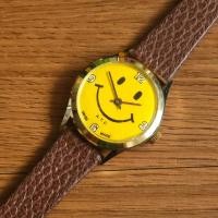 ราคา Vintage ©Harvey Ball Smiley Watch 1970's Swiss Made เครื่องไขลาน เดินดี (42576931017)