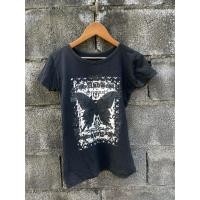 ราคา Baby tee เสื้อยืดรัดรูป เสื้อยืดมือสอง เสื้อยืด Y2K เสื้อรัดรูป (55751132266)