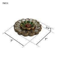 ราคา ดอกไม้แกะสลักไม้สักแกะสลักรูปดอกไม้ติดกระจกสีและลายไทยสำหรับตกแต่งฝาผนัง เพดาน สถานที่สำคัญหรือขอบรูปภาพ งานหัตกรรม (5178220019)