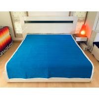 ราคา ผ้าห่มนวม ขนาด 5.5-6ฟุต สีฟ้าขอบขาวเย็บลายลอนทั้งผืน ยี่ห้อ R KIGEOLPILLOW (ใหม่) สินค้าญี่ปุ่น-เกาหลีแท้ (22456760412)