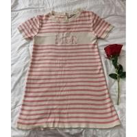 ราคา ชุดเดรสDior ลายทางสีชมพูครีม (27559003870)