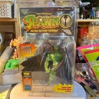ราคา SPAWN Green Necroplasm Spawn Special Edition with Comic McFarlane Toys 1996 (44201295044)