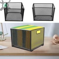 ราคา ที่เก็บแฟ้มแบบแขวน ที่ใส่แฟ้มโลหะกล่องพร้อมที่จับจดหมายตะกร้าแฟ้มโลหะประหยัดพื้นที่แขวนกล่องแฟ้มตาข่ายกล่องแฟ้มเก็บลังพับสก์ท็อปไฟล์ ร้านค้า4981 (25979842565)