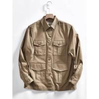 ราคา Guy Laroche utility jacket ⚜️ เสื้อแจ็คเก็ต แนวทหาร สีcamel ⚜️แบรนด์Guy Laroche แท้ (Jk656) (21212120074)