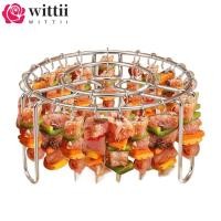 ราคา WITTII ชั้นวางย่างแนวตั้ง, ที่วางเสียบไม้แบบถอดได้ย่างสตริง, เข็มอบสแตนเลส 12/24/49 คุณภาพสูงสําหรับอุปกรณ์เสริมหม้อทอดอากาศ (26093860896)