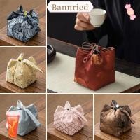 ราคา BANNRIEDSG กระเป๋าเก็บชุดน้ําชา, กระเป๋าสไตล์จีนปักหนา, กระเป๋าเก็บกาน้ําชาผ้าสร้างสรรค์วัฒนธรรมชาจีน (57604120022)
