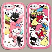 ราคา A-35 Cute Friends TPU Casing สําหรับ iPhone 6 6s 7 8 Plus Transparent Case (45700261145)