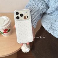 ราคา White Star Wings หมีน้อยสําหรับ 17ProMax 17Pro 17Air 17 16ProMax 16Pro 16 15ProMax 15Pro 15 14ProMax 14 13ProMax 13 Hairball Bell จี้น่ารักสาวหัวใจสองชั้น (46704092401)