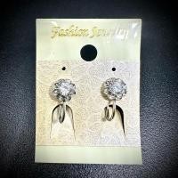 ราคา ต่างหูหนีบดอกไม้ งานวินเทจ (28358161803)