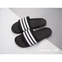 ราคา adidas Slide Adilette Cloudfoam - Black White (1261924218)