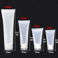 ราคา 20/30/50/100 ML Solution ขวดขวดเปล่าเครื่องสําอาง Facial Cleanser ครีมทามือขวดเครื่องสําอางหลอดสกรูหมวก Flip (41416905077)