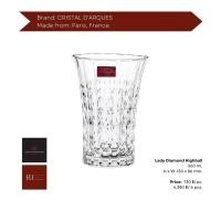ราคา แก้วน้ำคริสตัลทรงสูง (Highball) Lady Diamond Collection, Brand CRISTAL D'ARQUES (23510863702)