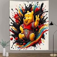 ราคา ฉากหลังหมีพูห์และทิกเกอร์แขวนผนังให้เช่าตกแต่งห้องเด็กตกแต่งข้างเตียงพรมการ์ตูนน่ารักในสไตล์อินสตาแกรม (47454282310)