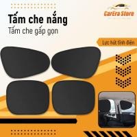 ราคา ชุดม่านบังแดดติดกระจกรถยนต์แบบพับได้ 4 ชิ้นดูดไฟฟ้าสถิตที่แข็งแกร่งใช้งานง่าย (26633093630)