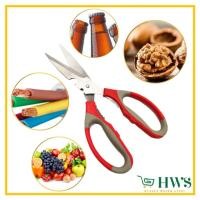 ราคา HWS GUNTING PROFESSIONAL SCISSORS KITCHEN FISH BREAD MEAT VEGETABLE,WIRE CRAFT,BOTTLE OPENER,NUT CRABS CRACKER (24805160654)