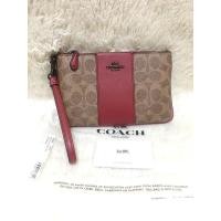 ราคา Used like new กระเป๋าคล้องมือซิปเดียว Coach 32445 (4749260965)