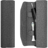 ราคา กระเป๋าเดินทางแปรงสีฟันไฟฟ้า Creass พร้อมเข็มกลัดแม่เหล็ก, กระเป๋าพกพาป้องกันแบบพกพาสําหรับแปรงขับเคลื่อน, เข้ากันได้กับ Oral-B iO Series, Philip Sonicare (40622142831)