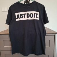ราคา เสื้อยืด ลายกีฬา nike just do it size L (AA84) (27977622547)