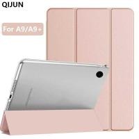 ราคา กาแล็กซี่ ซัมซุง 8.7 นิ้ว SM-X110 SM-X115 เคสแท็บเล็ต หนัง PU สำหรับ Tab A9+ A9 Plus 11.0 SM-X210 SM (27288581950)