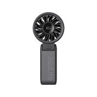 ราคา JISULIFE Life 7 Handheld Fan Black 5 ระดับ จอ LED 3,600 mAh รับประกัน 1 ปี (29462022079)