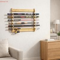 ราคา อาเมด ชั้นเก็บของคันเบ็ด, ไม้ไผ่ความจุขนาดใหญ่คันเบ็ดชั้นวางจอแสดงผล, ปฏิบัติประหยัดพื้นที่ติดผนังผู้ถือคันเบ็ดการจัดเก็บโรงรถ (57754213815)