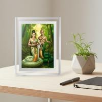 ราคา กรอบรูป พ่อปู่ศรีสุทโธแม่ย่าศรีปทุมมา กรอบขนาด 20.0×15.0 เซนติเมตร ตั้งโต๊ะ (52600354581)