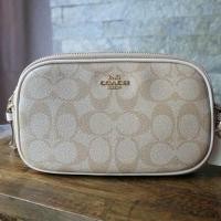 ราคา COACH CROSSBODY POUCH IN SIGNATURE CANVAS (5315670064)