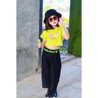 ราคา EB73 ชุดเซท 3 ชิ้น เสื้อ+กางเกง+หมวก ชุดเซทสีสดใส เสื้อผ้าคัตต้อน กางเกงหมวกผ้าลินิน (22752038250)