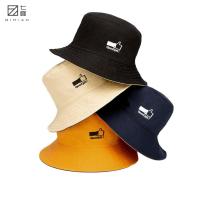 ราคา หมวกบังแดดผ้าฝ้ายพิมพ์ลาย Qimian Unisex (2300573946)