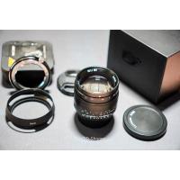 ราคา เลนส์มือหมุนFullframe 7Artisans 50 mm f1.1 เมาท์ Leica M+แถมตัวแปลงเมาท์SONY (21295086656)