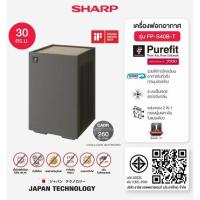 ราคา เครื่องฟอกอากาศ 30 ตรม. SHARP รุ่น FP-S40B-T สีCHOCOLATE BROWN (27074697359)