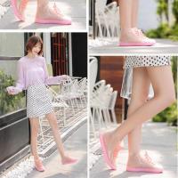 ราคา & รองเท้าบูทยาง กันน้ำ กันลื่น สีใส (6281082344)