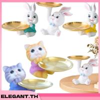 ราคา ถาดเรซิ่น รูปกระต่ายน่ารัก สําหรับวางกุญแจ และแมว (25476319901)