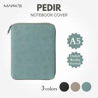 ราคา MARK’S EDiT PEDIR Series Notebook Cover A5 Standard Size for Daily and Weekly Vertical (Green, Greige, and Black), Japan Diary/ Journal Stationery (45003400216)