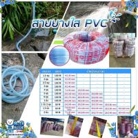 ราคา สายยางใส ขนาด 1/2 นิ้ว (4หุน) เกรด A สายยางใส มีให้เลือกความยาว 100เมตร ยางอ่อนยืดหยุ่นพิเศษ เนื้อยางเด้ง (25068402971)
