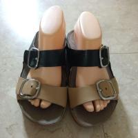 ราคา รองเท้าเพื่อสุขภาพสายหนัง ยี่ห้อ fitflop แท้ (มือสอง) (ราคามือหนึ่ง 4,990 บาท) (28504214768)