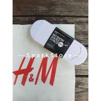 ราคา [ใหม่][ใหม่] H&M No Show Socks Cool Max Set 5 สีขาว (42105718168)