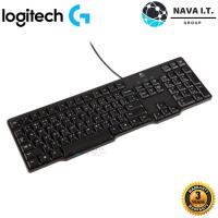 ราคา ⚡️กรุงเทพฯด่วน1ชั่วโมง⚡️ LOGITECH K100 KEYBOARD คีย์บอร์ดPS/2 BLACK ENG/THAI หัวกลม 3 YEARS WARRANTY (7307021703)