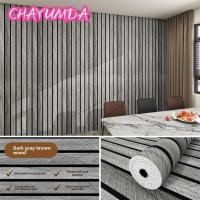 ราคา CHAYUMDA เพดานโฟม, ลายไม้เชิงเส้น 0.6x3m สติ๊กเกอร์ติดผนัง, ลอกและติดกันน้ําวอลล์เปเปอร์พื้นหลังมีกาวในตัว (51103685549)