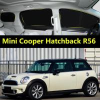 ราคา ม่านบังแดดรถยนต์สําหรับ Mini Cooper Hatchback R56 Fully Blackout Curtain Sunshade Sun Protection ความเป็นส่วนตัวหน้าต่างด้านข้าง Anti-Peeping Sunshade (42877400858)