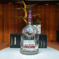 ราคา Dalmore ขวดไวน์ต่างประเทศ 12 ปี 700mL Made in Scotland สําหรับตกแต่งตู้โชว์ (ขวดเปล่า) (46154480378)