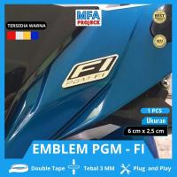 ราคา MFA66 1PCS EMBLEM FI โลโก้ PGM FI EMBLEM โลโก้ HONDA FI โลโก้ 3D PGM FI BEAT EMBLEM PGM PGM FI (51452928955)