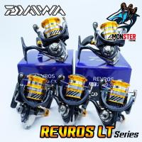 ราคา รอกสปินนิ่งไดว่า DAIWA REVROS LT 1000/2000/2500-XH/3000/4000-CXH/5000-CXH/6000H (Silver-Gold) (26907563550)
