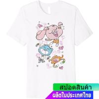ราคา เสื้อยืดผู้ชายและผู้หญิง CN The Amazing World Of Gumball Group Shot Sketch Premium T-Shirt The Amazing World of Gumball (18419263904)