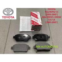 ราคา TOYOTA VIOS NCP42 ALTIS ZZE121 ZZE122 ผ้าเบรกหน้า ( 04465-12592 ) ผ้าเบรก DEPAN VIOS 2003 (29044033759)