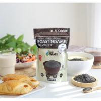 ราคา เพียวเกรน งาคั่วบด 100% ขนาด 80 กรัม (48053184363)