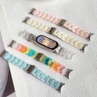 ราคา เสี่ยวหมี่ ไมล์ วงดนตรี Xiaomi MI Band 9 8 7 6 5 4 สายแฟชั่นสายรุ้งสร้อยข้อมือเรซิ่นโปร่งใส ไมล์Xiaomi Smart band 9 8 5 3 สายรัดข้อมือเปลี่ยนอะคริลิค (25785636353)