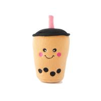 ราคา ZippyPaws NomNomz - ของเล่นสุนัขตุ๊กตา Boba Milk Tea Squeaky (27665955914)
