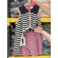 ราคา ชุดเซทแฟชั่นมือ1(เสื้อไหมพรมเปิดไหล่+กระโปรงสีชมพูกะปิ) (28819505016)