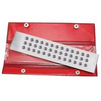 ราคา แป้นดึงลวด แป้นชักลวด รูกลม แป้นกลม มี 2 รุ่น 3 แถว ขนาดรู 0.26-2.80 และ 4 แถว ขนาดรู 0.26-4.10 (41609755745)